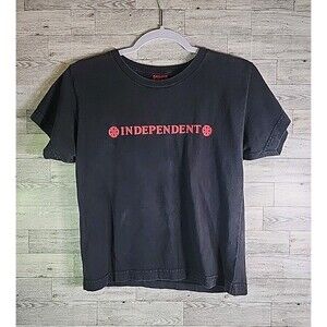 Vintage Independent Truck Company Iron Cross Tee Shirt Sk8 Y2k Skate Womens M